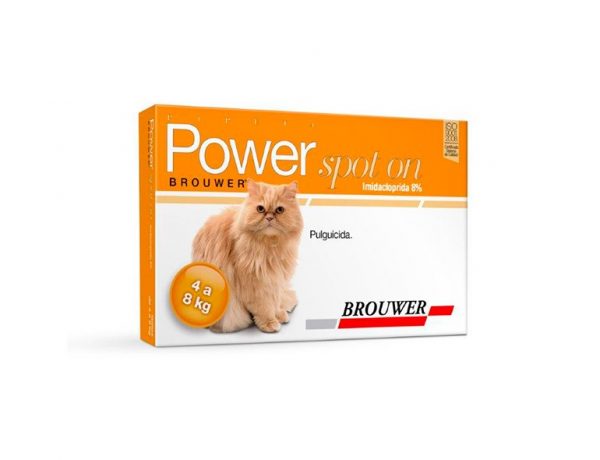 Pipeta Power gato menor a 4 8kg
