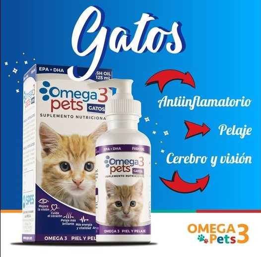 Omega 3 pets gato