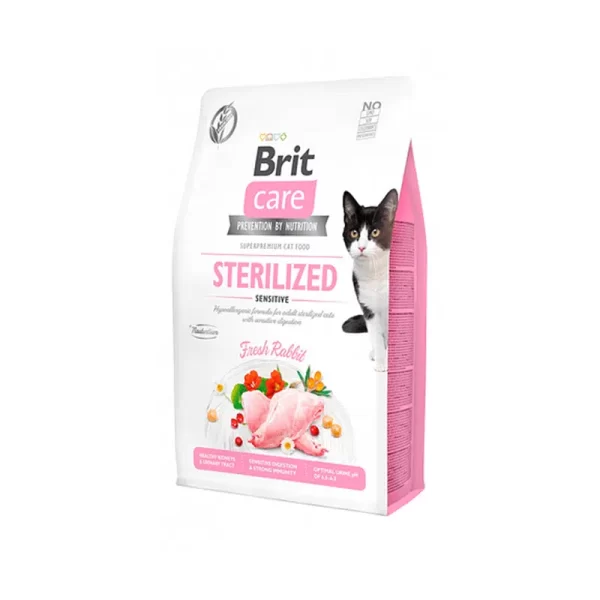 BritCare Cat GF Sterilized Sensitive 2kg