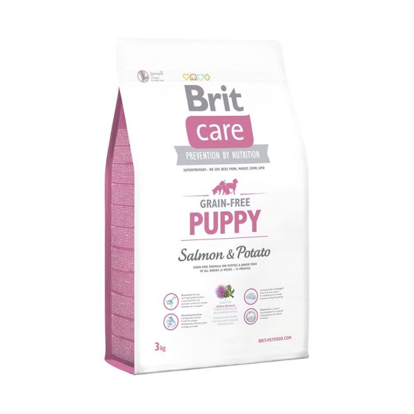 BritCare Dog GF Puppy Salmon 3kg