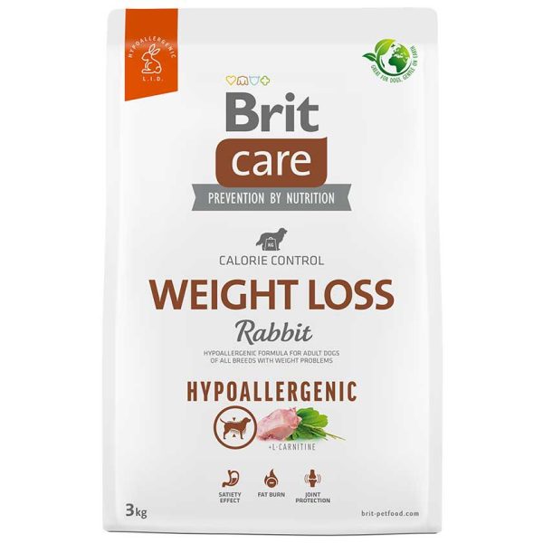 BritCare Dog Hypoallergenic Weight Loss Rabbit 3kg