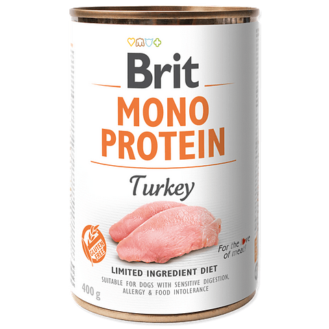 BritCare Lata Monoprotein Turkey 400gr