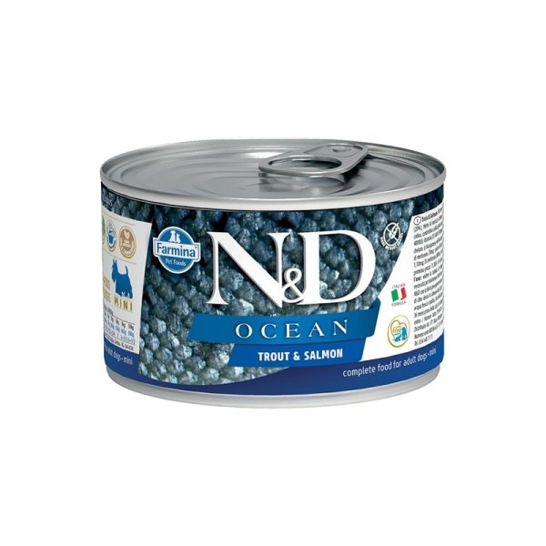 ND lata perro Ocean trout salmon mini 140 gr