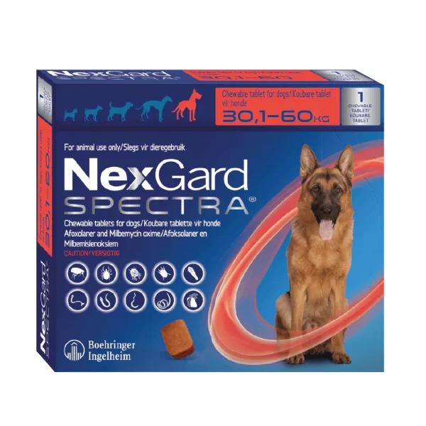 Nexgard Spectra 3060 kg – 1 Comprimido