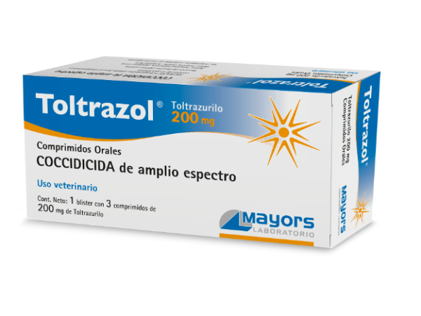 Toltrazol 200 mg 3 comprimidos